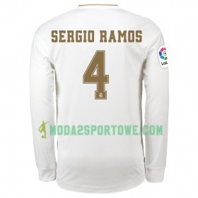 Koszulka Real Madryt Sergio Ramos 4 Domowe Stroje Piłkarskie 2019/20 Długi Rękaw